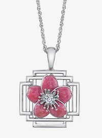 Disney x RockLove Mulan Mulan Keepsake Sterling Silver Necklace