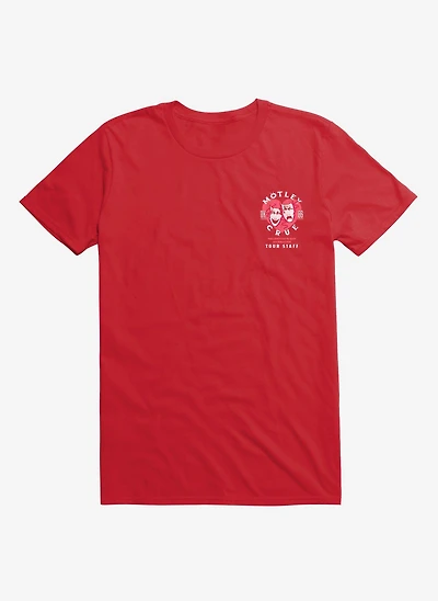 Motley Crue Valentine's Day Massacre Tour Staff T-Shirt