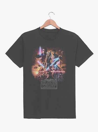 Star Wars: The Clone Wars Poster T-Shirt