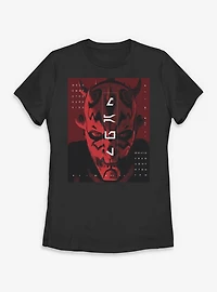 Star Wars: Maul - Shadow Lord Welcome To The Dark Side Womens T-Shirt