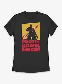 Star Wars: Maul - Shadow Lord Fear Dark Side Womens T-Shirt