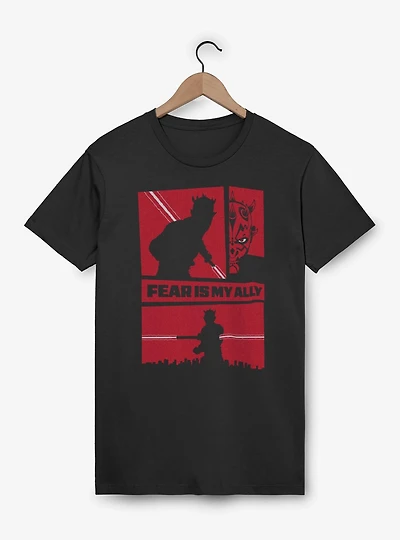 Star Wars: Maul - Shadow Lord Fear Is My Ally Silhouette T-Shirt