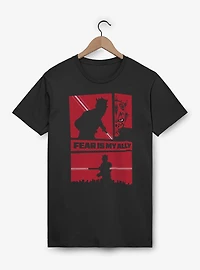 Star Wars: Maul - Shadow Lord Fear Is My Ally Silhouette T-Shirt