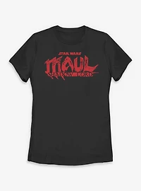 Star Wars: Maul - Shadow Lord Logo Womens T-Shirt