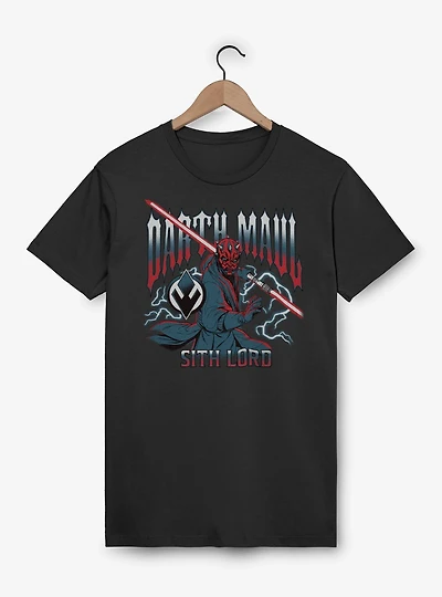Star Wars Darth Maul Lightning T-Shirt