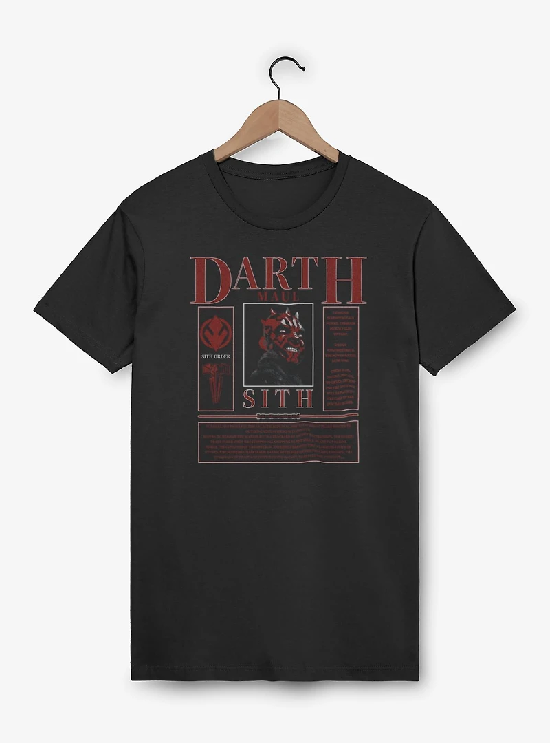 Star Wars Darth Maul Card T-Shirt