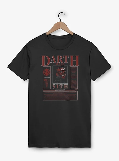Star Wars Darth Maul Card T-Shirt