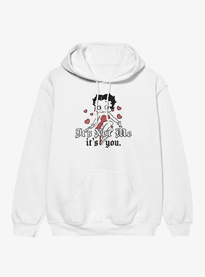 Betty Boop It's Not Me You Hoodie