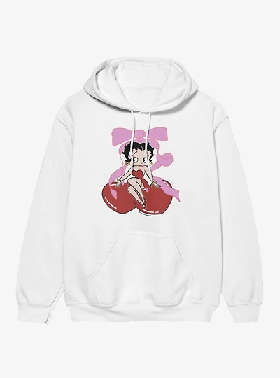 Betty Boop Heart Cherries Hoodie