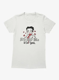 Betty Boop It's Not Me You Womens T-Shirt