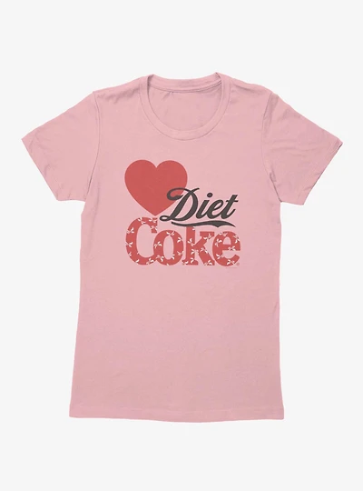 Coca-Cola I Heart Diet Coke Womens T-Shirt