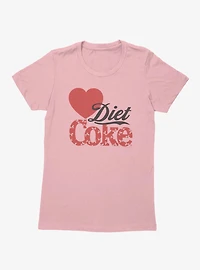 Coca-Cola I Heart Diet Coke Womens T-Shirt