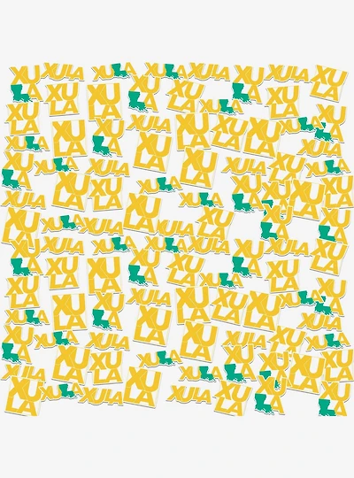 Xavier University of Louisiana Miscellaneous 100ct Sticker Pack