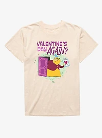 Disney Pixar Monsters, Inc. Valentine's Day Again? Mineral Wash T-Shirt