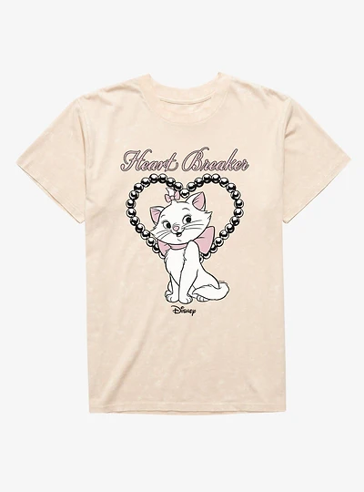 Disney The Aristocats Marie Heart Breaker Mineral Wash T-Shirt