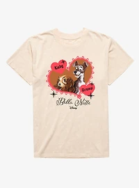 Disney Lady And The Tramp Bella Notte Mineral Wash T-Shirt