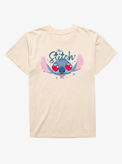 Disney Lilo & Stitch Her Mineral Wash T-Shirt