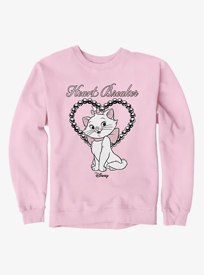Disney The Aristocats Marie Heart Breaker Crew Sweatshirt