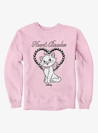 Disney The Aristocats Marie Heart Breaker Crew Sweatshirt