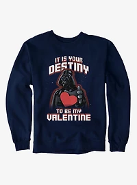 Star Wars It Is Your Destiny To Be My Valentine Crew Sweatshirt