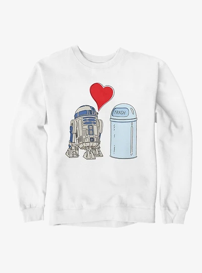 Star Wars R2-D2 Love Crew Sweatshirt