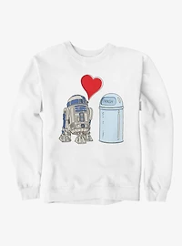 Star Wars R2-D2 Love Crew Sweatshirt