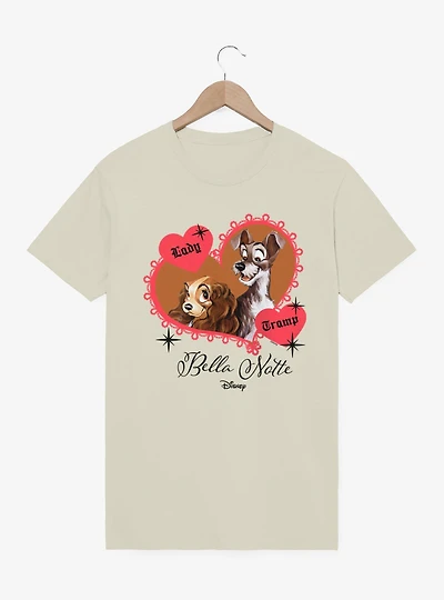 Disney Lady And The Tramp Bella Notte T-Shirt