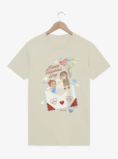 Disney Pixar Up Happy Valentine's Day Ellie & Carl T-Shirt
