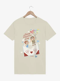 Disney Pixar Up Happy Valentine's Day Ellie & Carl T-Shirt