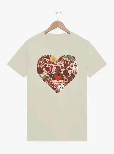 Star Wars Valentine's Day Chocolate Heart T-Shirt
