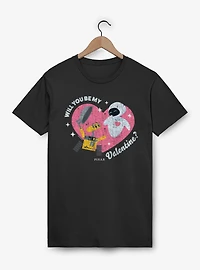 Disney Pixar Wall-E Will You Be My Valentine? T-Shirt