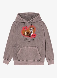 Disney Lady And The Tramp Bella Notte Mineral Wash Hoodie