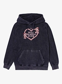 Disney Mickey Mouse Wild Hearts Club Mineral Wash Hoodie