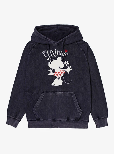 Disney Minnie Mouse His Mineral Wash Hoodie