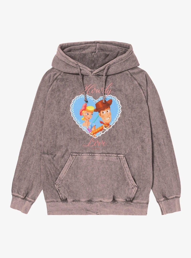Disney Pixar Toy Story 4 Howdy Love Mineral Wash Hoodie