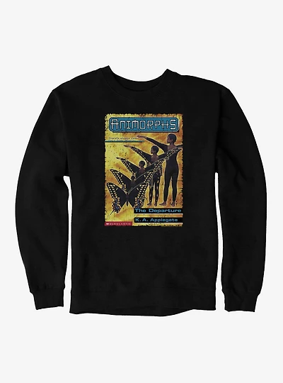 Animorphs The Departure Butterfly Book Cover Sweatshirt