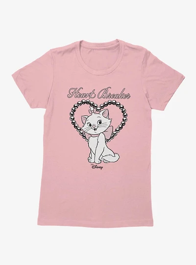Disney The Aristocats Marie Heart Breaker Womens T-Shirt