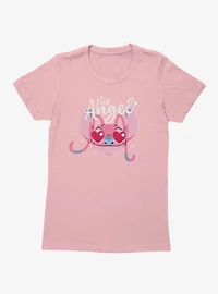 Disney Lilo & Stitch His Angel Womens T-Shirt