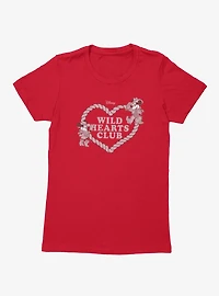 Disney Mickey Mouse Wild Hearts Club Womens T-Shirt