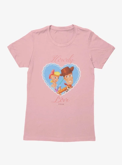 Disney Pixar Toy Story 4 Howdy Love Womens T-Shirt