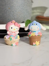 Sanrio Hello Kitty and Cinnamoroll Easter Baskets Salt & Pepper Shaker Set