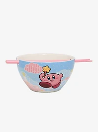 Nintendo Kirby Dreamland Ramen Bowl with Chopsticks