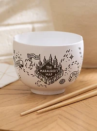 Harry Potter The Marauder's Map Ramen Bowl Set - BoxLunch Exclusive