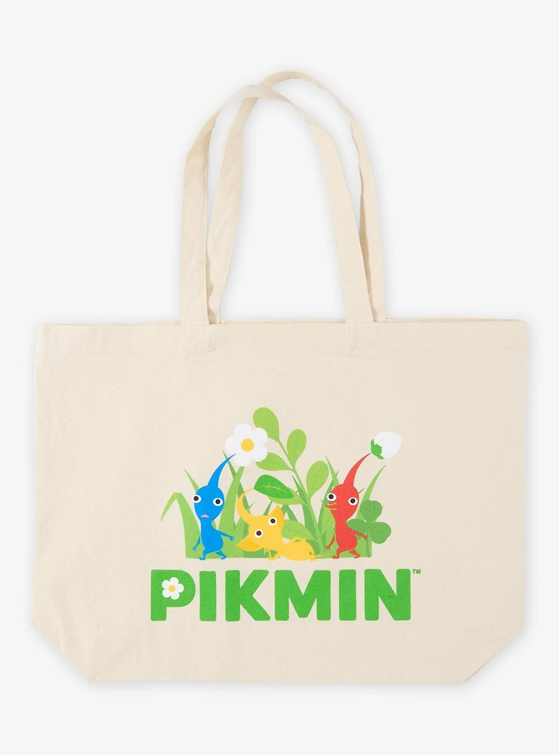 Pikmin Group Portrait Tote Bag - BoxLunch Exclusive