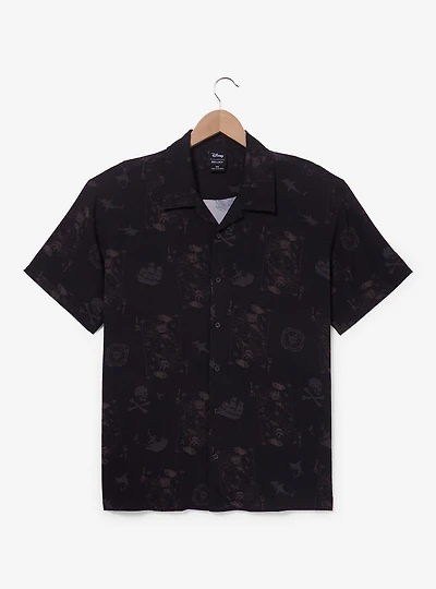 Disney Pirates of the Caribbean Icons Woven Button-Up — BoxLunch Exclusive
