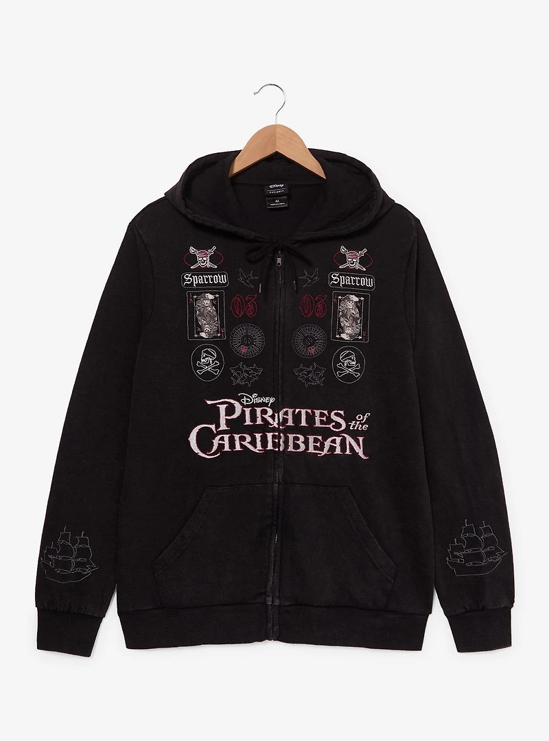 Disney Pirates of the Caribbean Zippered Hoodie - BoxLunch Exclusive