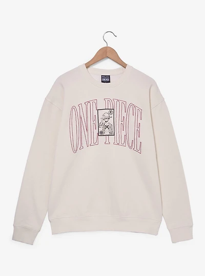 One Piece Luffy Title Crewneck - BoxLunch Exclusive