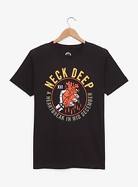 Neck Deep A Heartbreak Mid December T-Shirt - BoxLunch Exclusive