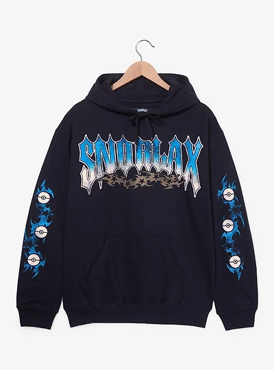 Pokémon Snorlax Metal Portrait Hoodie - BoxLunch Exclusive