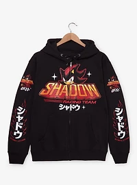 Sonic the Hedgehog Shadow Racing Team Zippered Hoodie - BoxLunch Exclusive